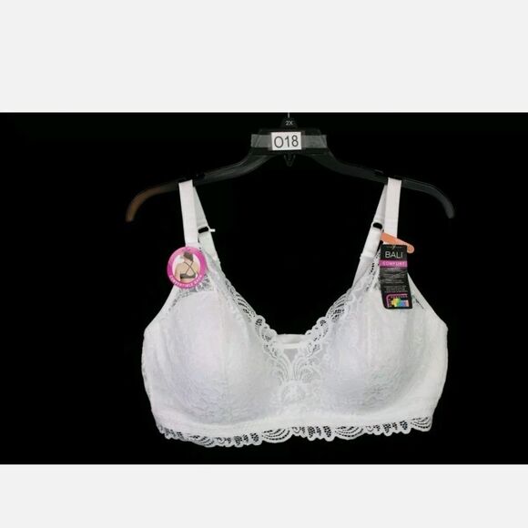 Bali Lace Desire Wirefree Bra DF6591 size 3XL white NWT. - Picture 1 of 5